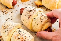 Gluten-Free Pigs in a Blanket with Creamy Dill Sauce