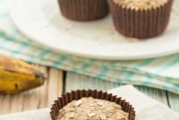 Vegan Banana Oat Muffins with Oats and Maple Sugar