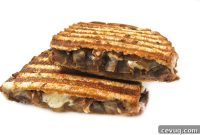 Grilled Roast Beef Sandwich with Guinness Caramelized Onions