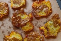 Crispy Air Fryer Smashed Potatoes Recipe