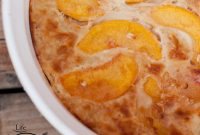 Peaches & Cream Baked Oatmeal Recipe for Summer Brunch