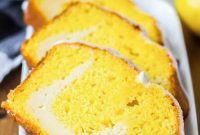 Lemon Cheesecake Loaf Recipe: Moist Citrus Loaf Cake with Creamy Filling