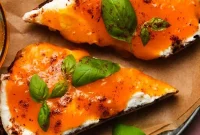 Ricotta Toast with Mango-Apricot Jam Recipe