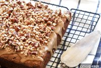 Salted Caramel Apple Blondies Recipe for Fall Baking