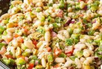 Mediterranean White Bean Salad with Lemon-Herb Vinaigrette
