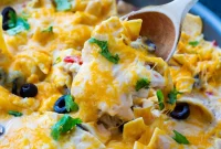 Creamy One-Pan Chicken Enchilada Skillet Recipe