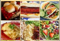 Summer Weekly Menu Plan — Week 1 (2020)