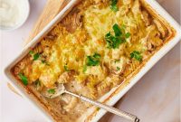 Creamy Chicken and Mushroom Casserole Recipe for Dinner