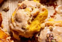 Pumpkin Cinnamon Rolls with Cream Cheese Cinnamon Frosting