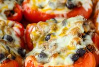 Tex-Mex Taco Stuffed Peppers Recipe for Weeknight Dinner