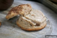 Pumpkin Spice Biscuits with Whipped Cinnamon Brown Sugar Butter