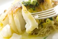 Pan-Seared Pacific Cod with Tarragon Butter Sauce