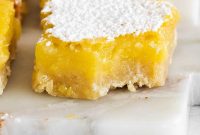 Gluten-Free Lemon Bars Recipe — Tangy Citrus Dessert for All Dietary Needs