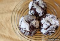 Gluten-Free Vegan Chocolate Crinkle Cookies Recipe
