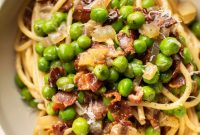 Creamy Bacon and Pea Pasta Recipe for Quick Weeknight Meals
