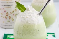 Vegan Gluten-Free Spiked Shamrock Shake Recipe (Dairy-Free)