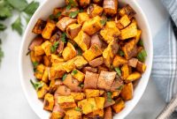Crispy Air Fryer Sweet Potato Cubes Recipe
