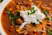 Zesty Taco Soup Recipe: Hearty Spicy Mexican-Style Stew