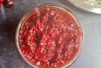 Cranberry Pickle Recipe (Cranberry Oorugai)
