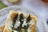 Spring Asparagus Tart Recipe with Flaky Puff Pastry