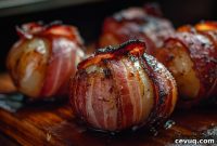 Smoked Onion Bombs: Bacon-Stuffed Grilled Appetizer Recipe