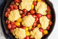 Vegan Gluten-Free Tomato Cobbler Recipe for Summer Sharing