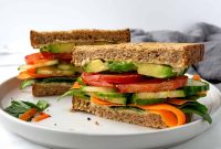 Cucumber Hummus Sandwich Recipe for Fresh, Quick Lunch