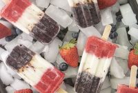 Red, White & Blue Popsicles Recipe for 4th of July Treats