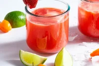 Spicy Strawberry Habanero Margarita Recipe for Summer Nights