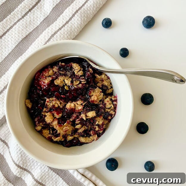 gluten-free berry crisp