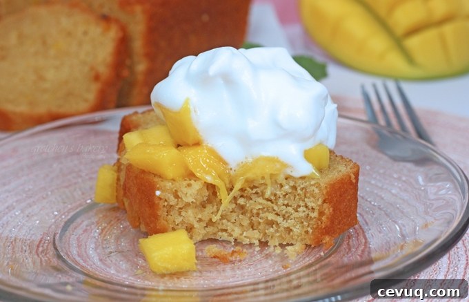 Easy Mango Loaf Cake