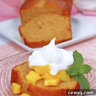 Easy Mango Loaf Cake