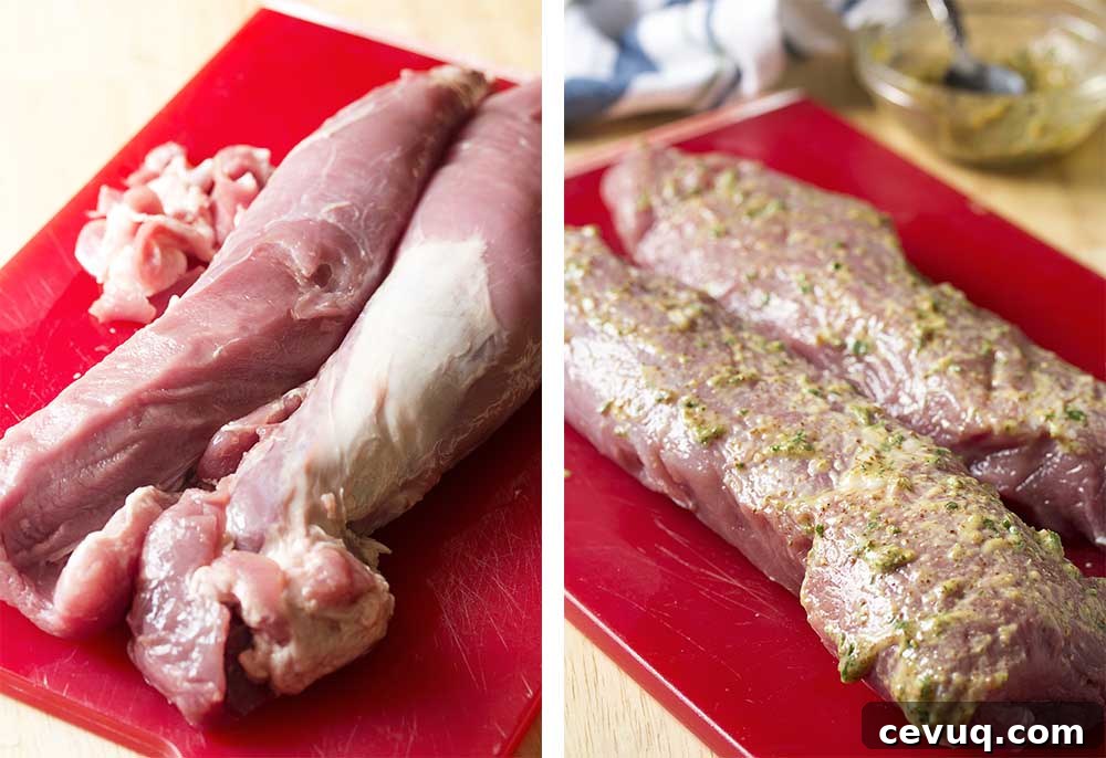 Step by step on how to make the recipe.