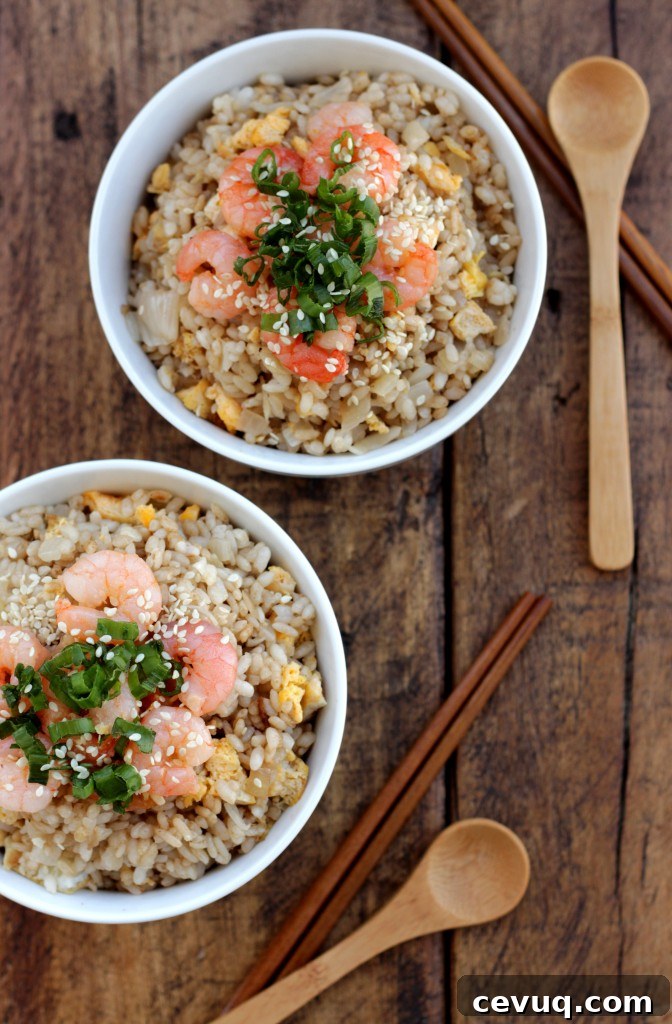 Ginger Shrimp Fried Rice