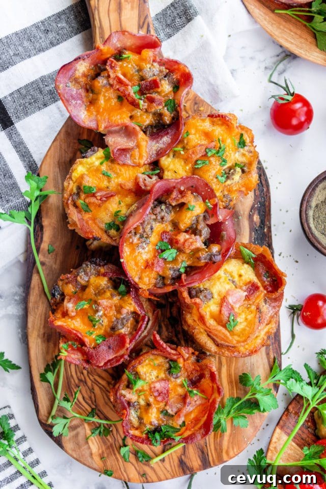 Meat Lovers Egg Muffins