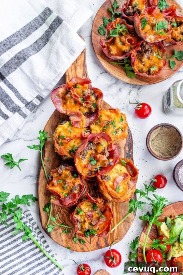 Meat Lovers Egg Muffins