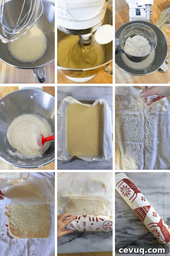 Australian Lamington Swiss Roll Recipe – Classic Coconut & Chocolate Cake 5 img 1258 4