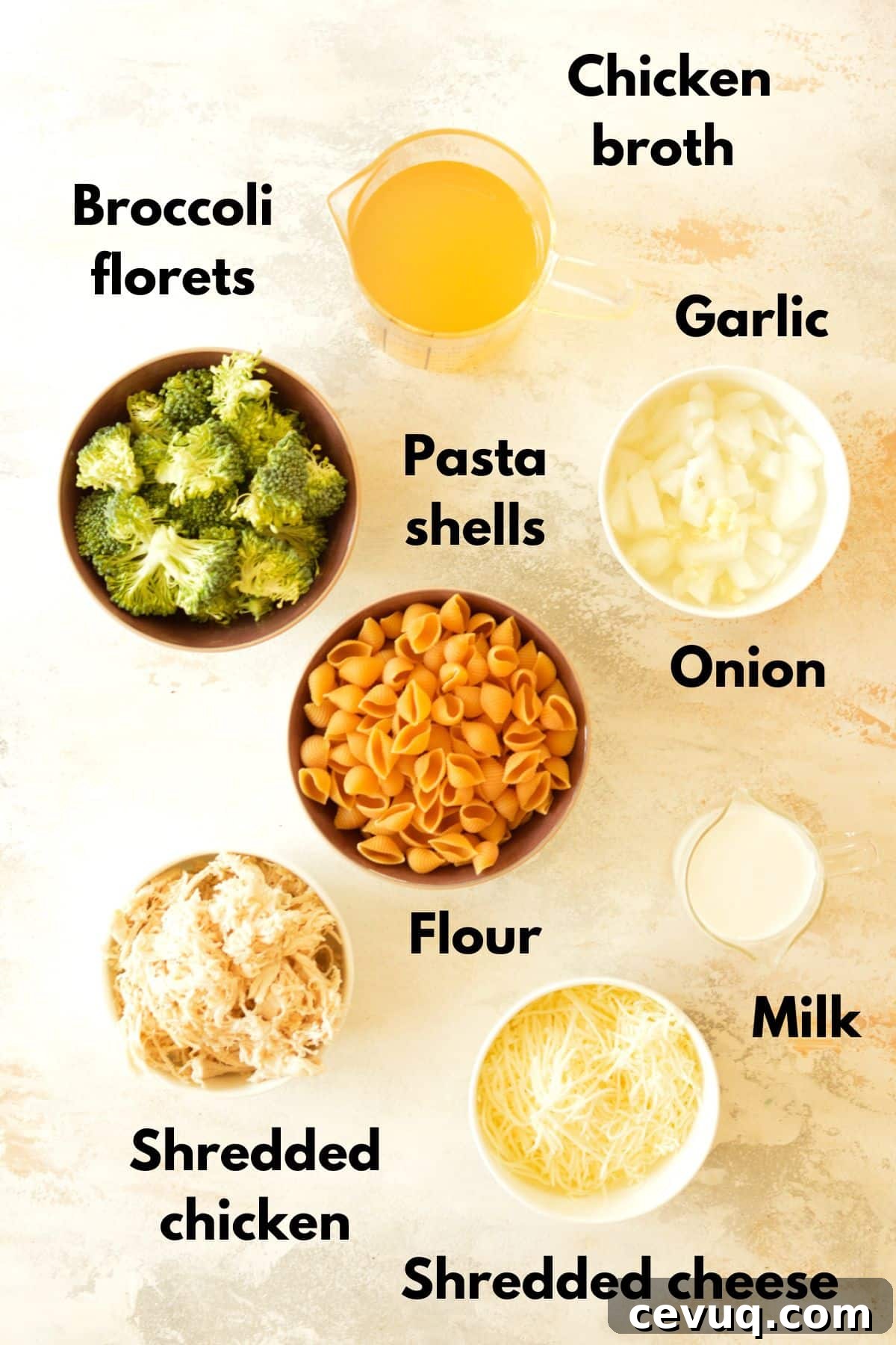 One-Pan Chicken and Broccoli Pasta Bake for Quick Dinners 3 ingredients for pasta chicken cheese bake