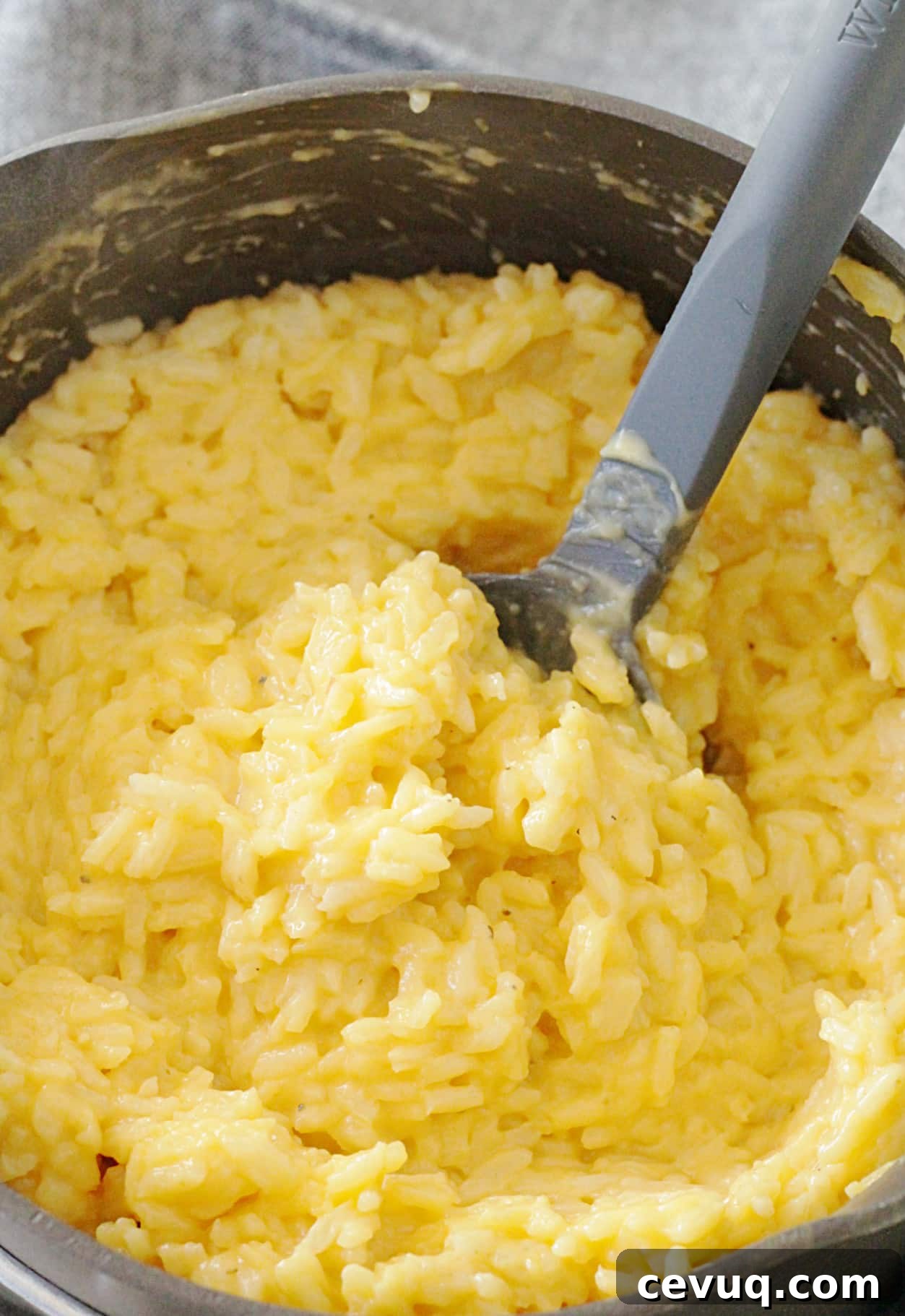 cheesy mexican rice casserole cheesy rice in pot