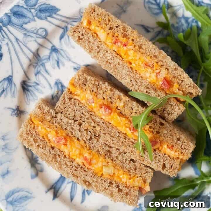 Cheese savoury sandwich.