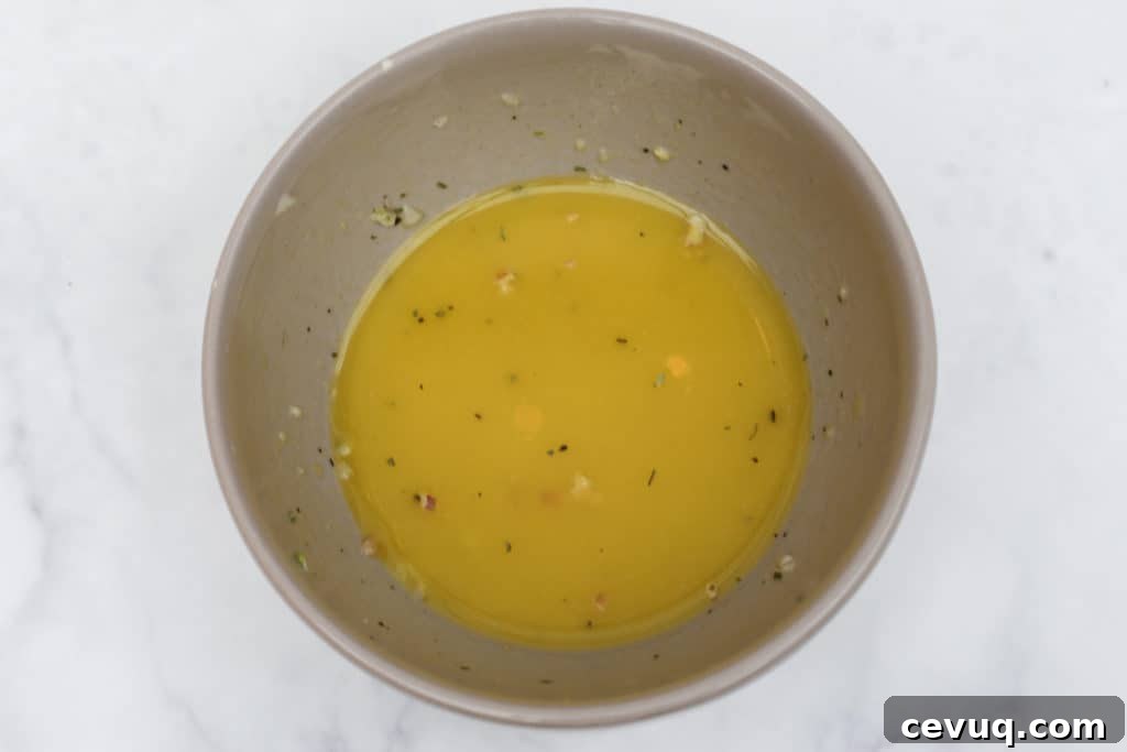Lemon dijon vinaigrette