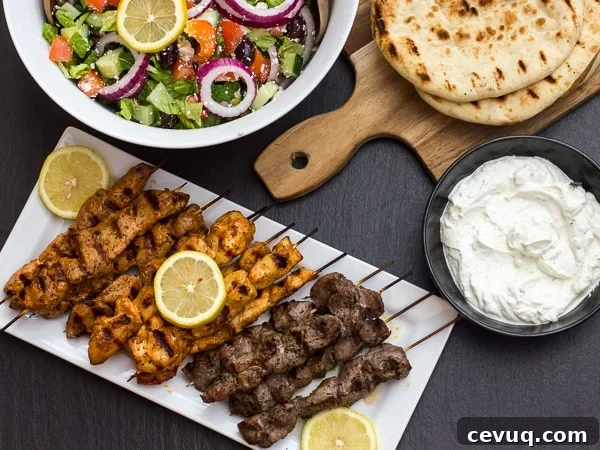 Greek Souvlaki marinade and how to grill