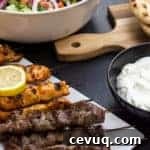 Greek Souvlaki marinade and how to grill