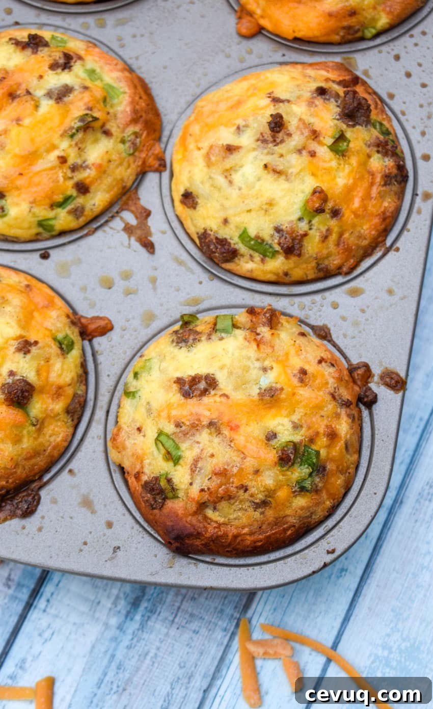 kitchen sink muffins in a metal muffin tin