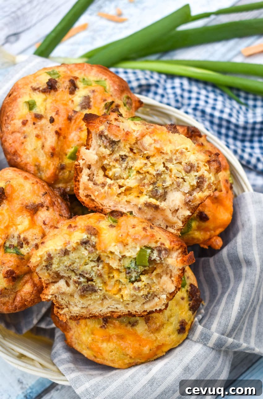 kitchen sink muffins piled in a cloth lined basket