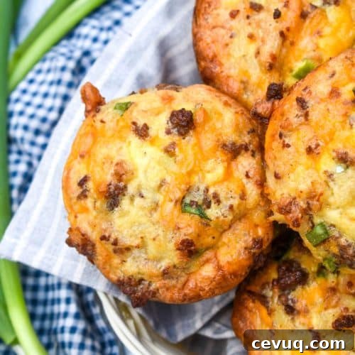 kitchen sink muffins piled in a cloth lined basket