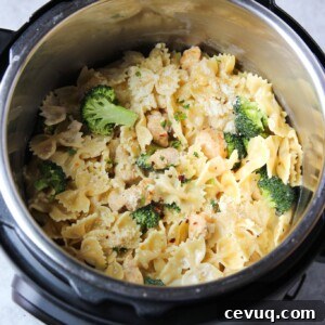 creamy instant pot pasta