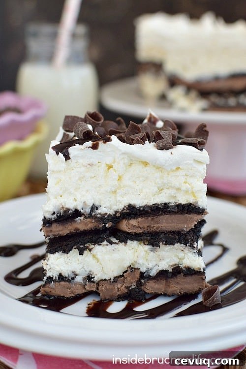 Coconut Oreo Icebox Cake