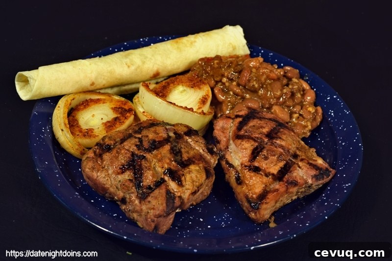 Chili Lime Pork Chops