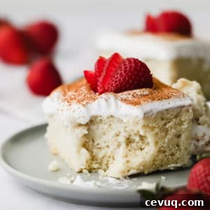square image of a piece of cake with a bite taken out of it